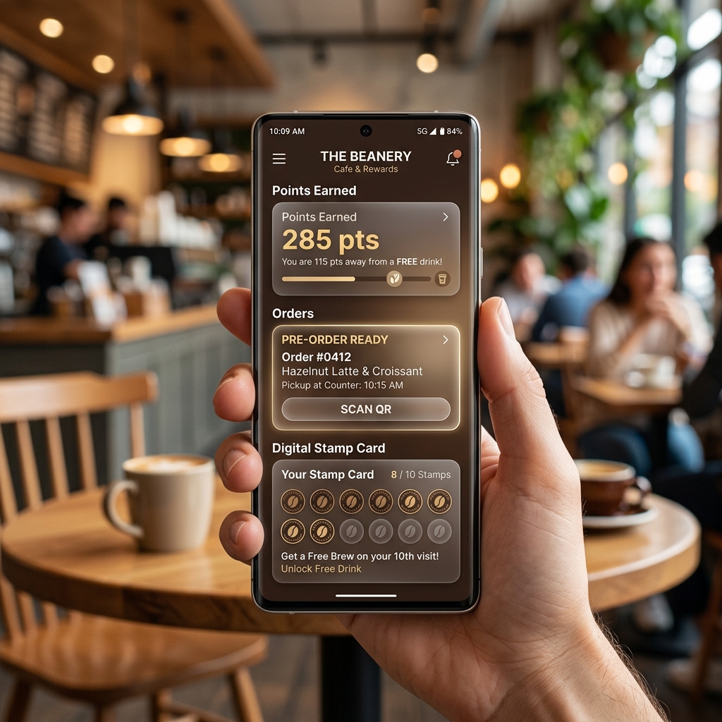 Cafe Loyalty App