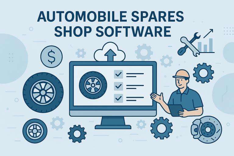 Automobile Spare Parts Shop Software