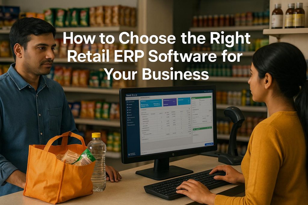 "Discover how RetailMass ERP empowers retail businesses with efficient billing, real-time inventory tracking, and seamless sales management — the perfect solution for choosing the right ERP for your store."