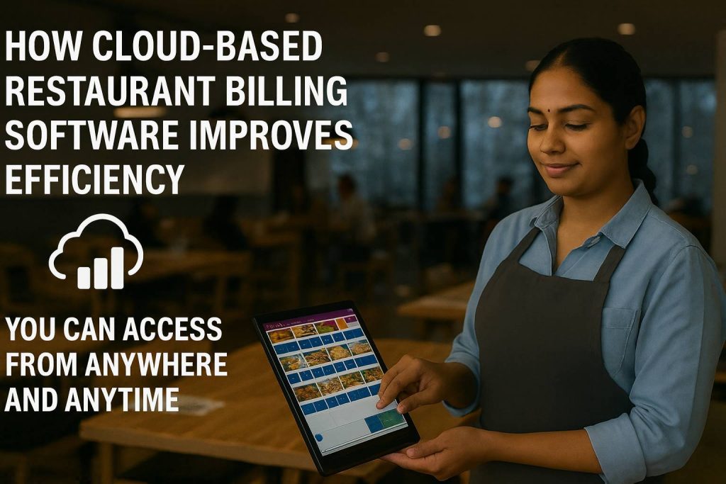 How Cloud-Based Restaurant Billing Software Improves Efficiency