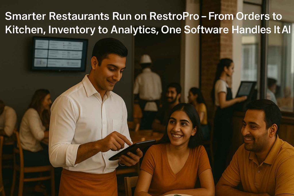 “From Order Taking to Billing – Why Restaurants Need an All-in-One POS System”