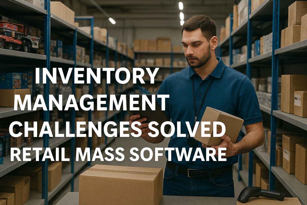 “Inventory Management Challenges Solved by Retail Mass Software”