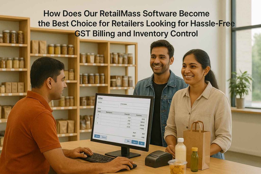How Does Our RetailMass Software Become the Best Choice for Retailers Looking for Hassle-Free GST Billing and Inventory Control?