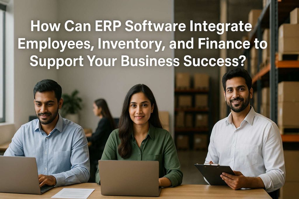 “How Can ERP Software Integrate Employees, Inventory, and Finance to Support Your Business Success?”