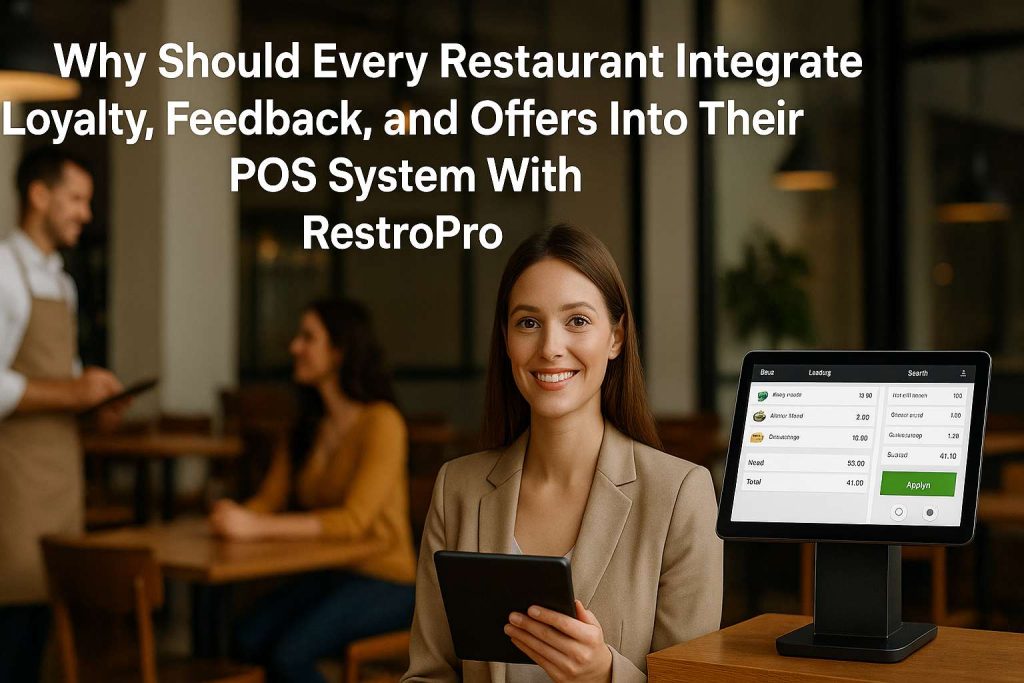 Why Should Every Restaurant Integrate Loyalty, Feedback, and Offers Into Their POS System With Our RestroPro Restaurant Management Software?