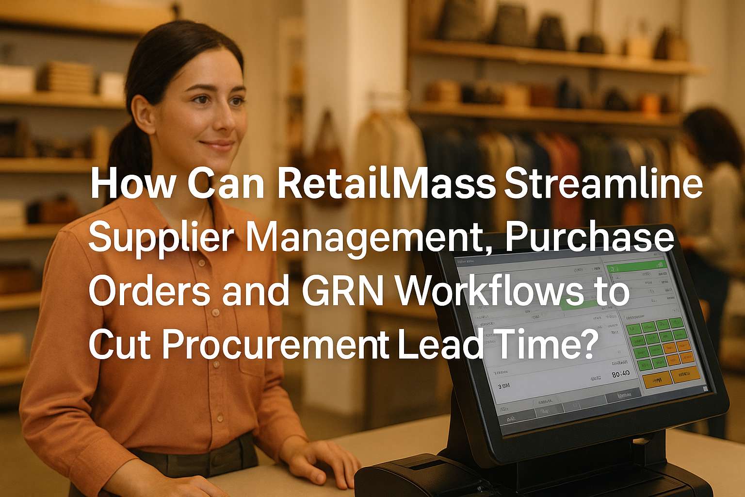 Retail Mass procurement automation software streamlines supplier management, purchase order creation, and GRN workflows to reduce procurement lead time and improve efficiency for retail businesses.