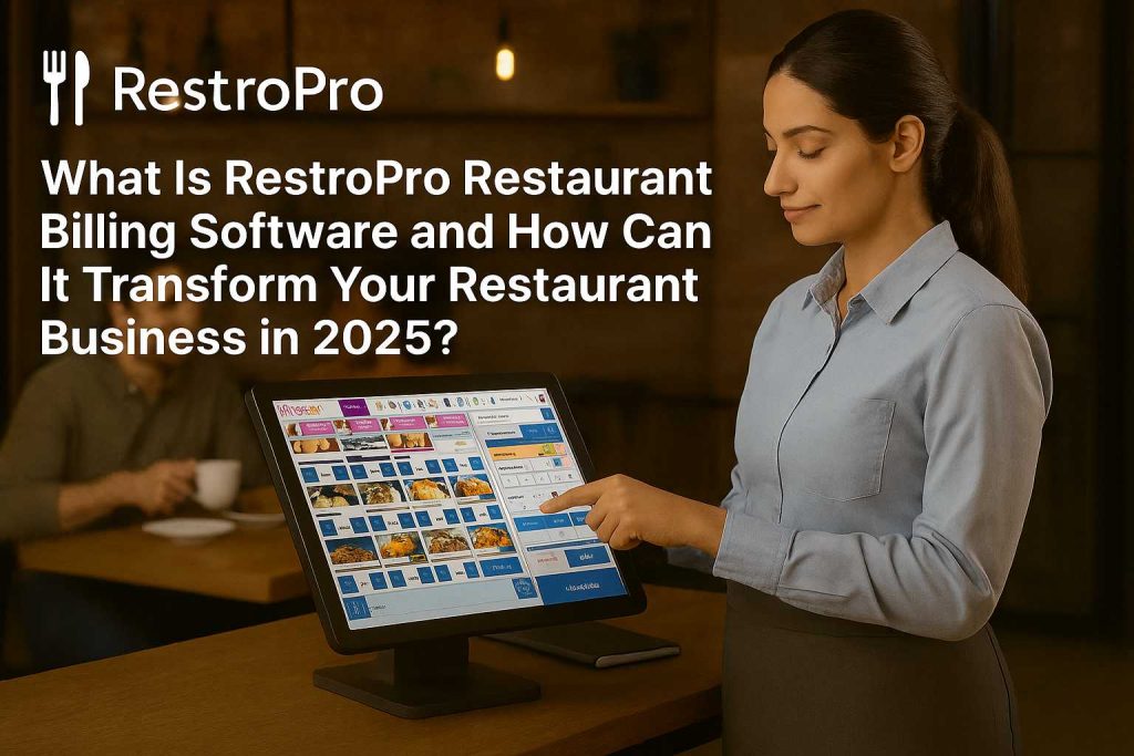 “RestroPro software transforming restaurant billing and management in 2025.”