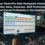 How Can RestroPro Help Restaurant Owners Monitor Sales, Expenses, Staff Performance, and Overall Profitability in One Dashboard?